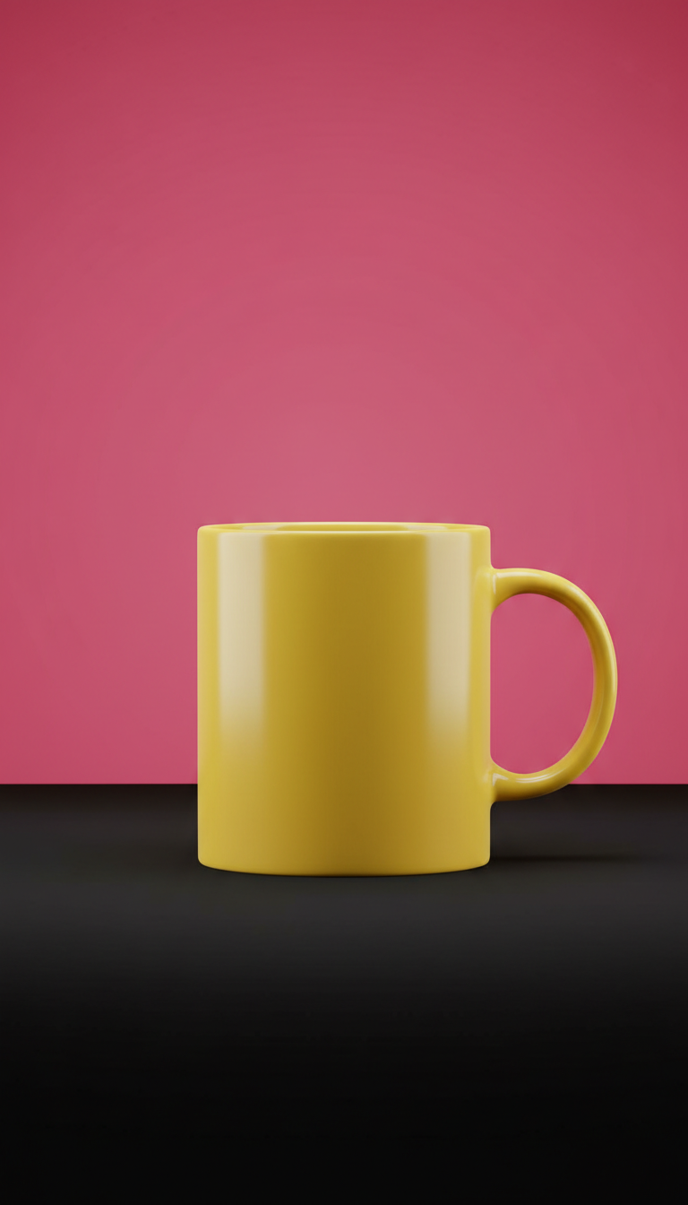 Hype Yellow Meme Ceramic Mug