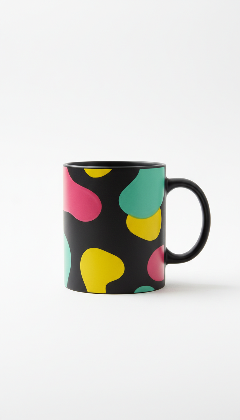 Viral Black Expression Ceramic Mug