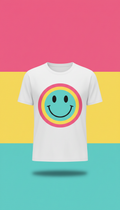 Meme Mint Smiley Graphic T-Shirt